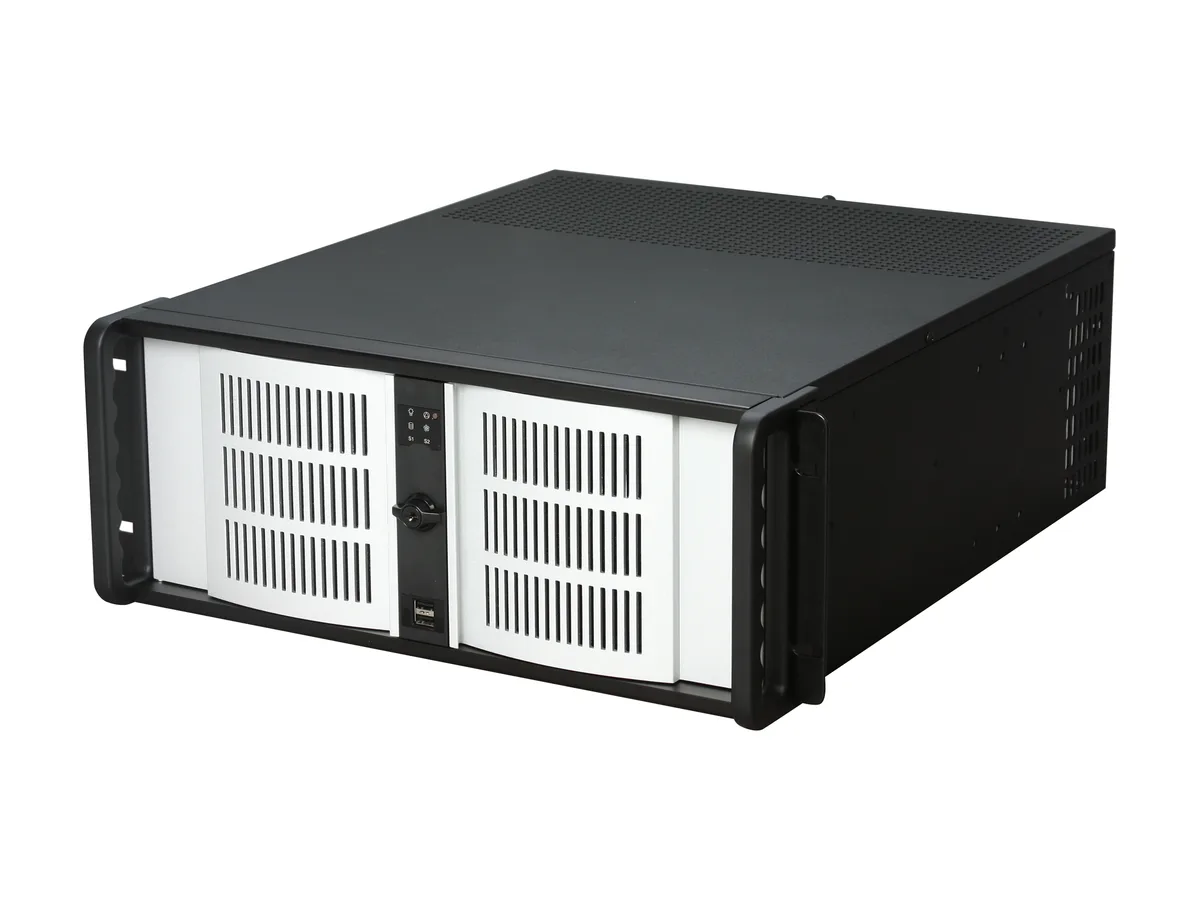 iStarUSA Inc. iStarUSA Inc. D-400-6-SILVER 4U Rackmount Server Chassis — product photo