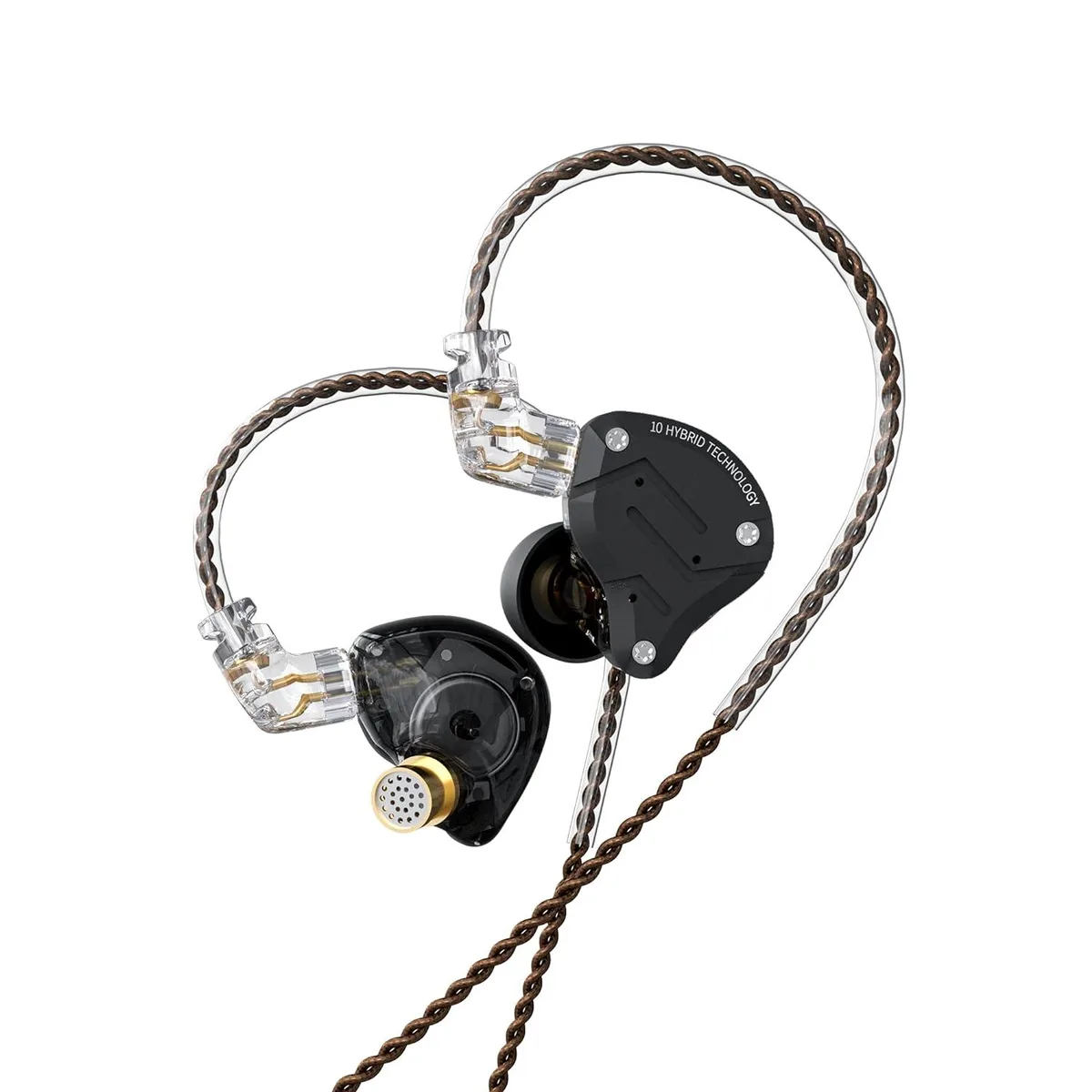 Zell Electronics Zell Electronics KZ ZS10 Pro IEM Matte Black No Mic — product photo