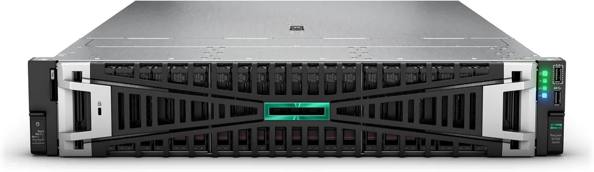 HPE HPE ProLiant DL345 Gen11 9354P 32C 256GB DDR5 2x1.92TB NVMe 2x800W P75332-005 — product photo