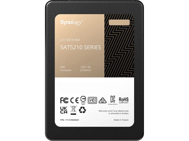 Synology Inc. Synology Inc. SAT5210-480G 480GB 2.5" SATA internal SSD — product photo