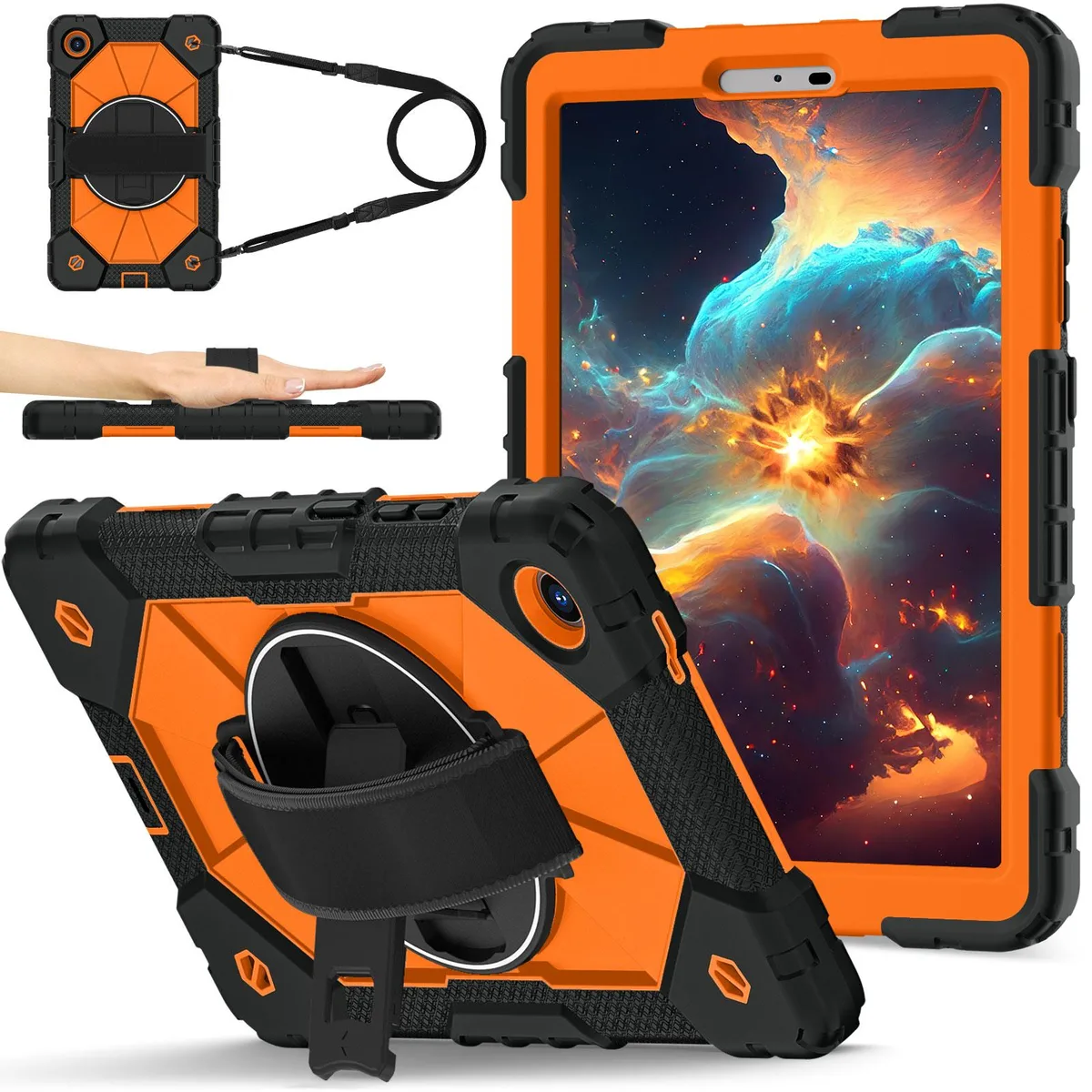 Werleo Werleo TB305XU shockproof tablet accessory for Lenovo Tab One/K9 8.7 2025 Black — product photo