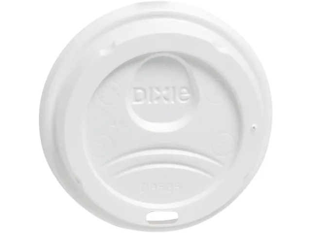 Dixie Dixie 9538DXCT PerfecTouch Hot Cup Lid, 1000-count carton for 8 oz cups — product photo