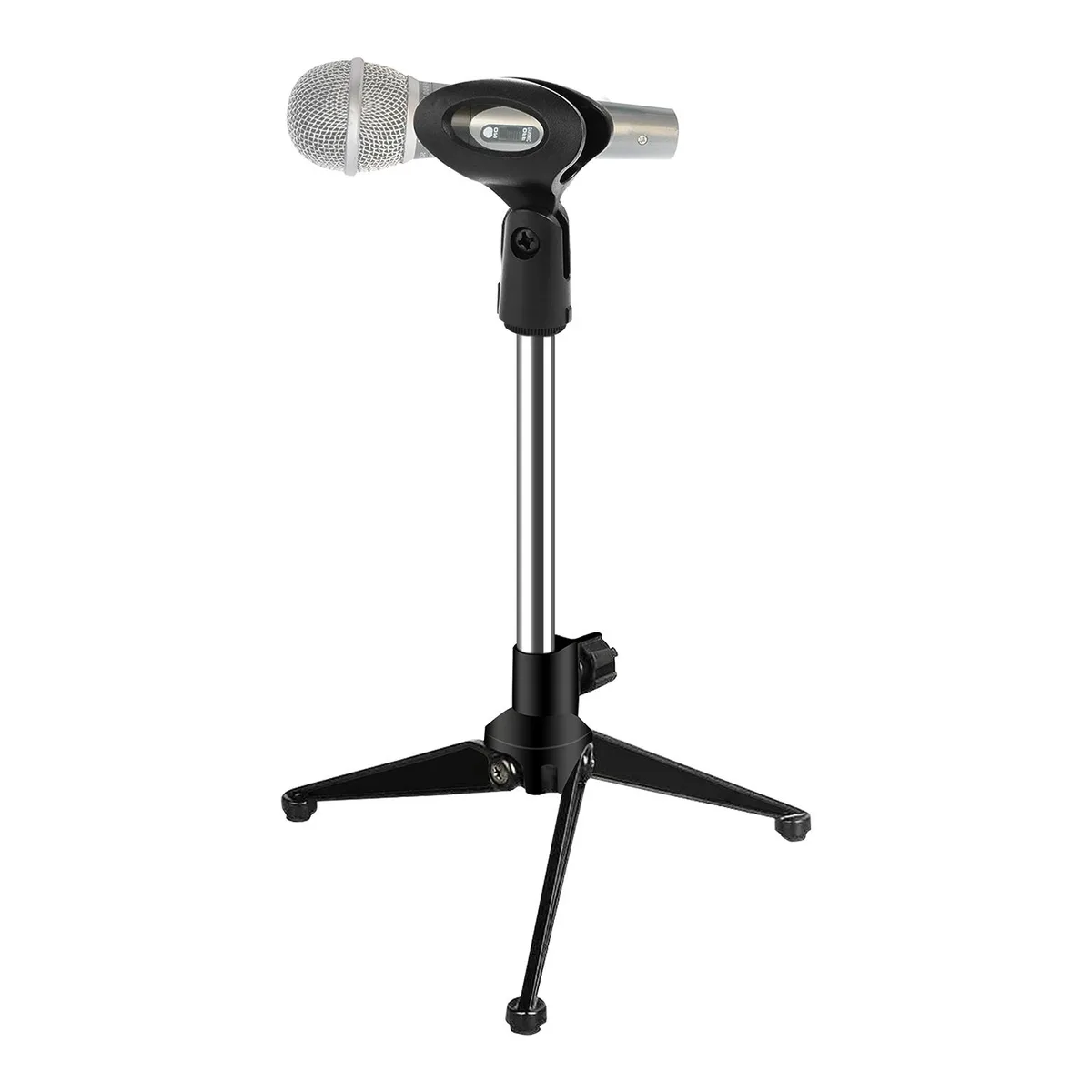 5 Core 5 Core MS MINI TRI CH Chrome Tripod Mic Stand 7.5-12 — product photo