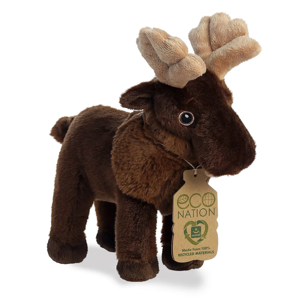 Aurora World, Inc. Aurora World Eco Nation 10" Moose Stuffed Animal — product photo