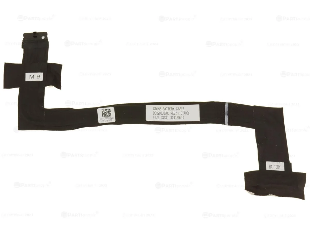 DELL DELL Battery Cable 7CT7T for G15 5510 5511 5515 Alienware m15 R5 R6 — product photo