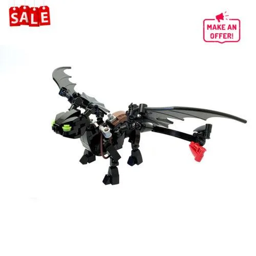 ZITIANYOUBUILD ZITIANYOUBUILD MOC-50197 Toothless Building Kit 174 Pieces — product photo