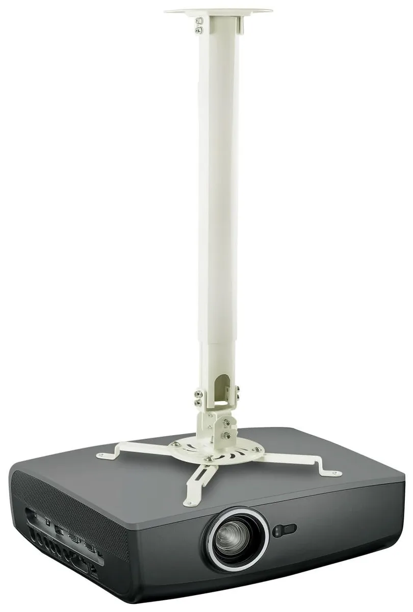 Mount-It Mount-It MI-606L Projector Ceiling Mount 21–34.5 in 30 lb White — product photo