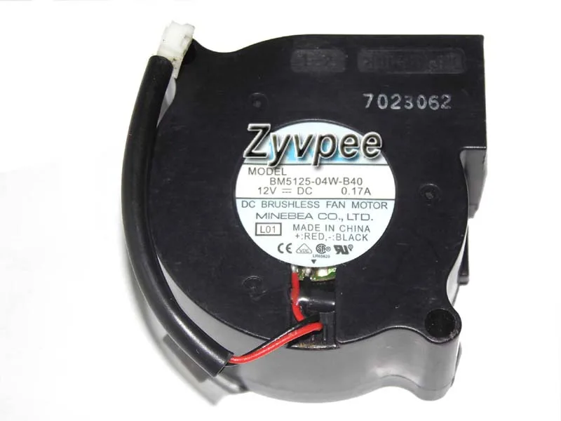 Zyvpee Zyvpee BM5125-04W-B40 51x25mm 12V 0.17A 2-pin case fan — product photo