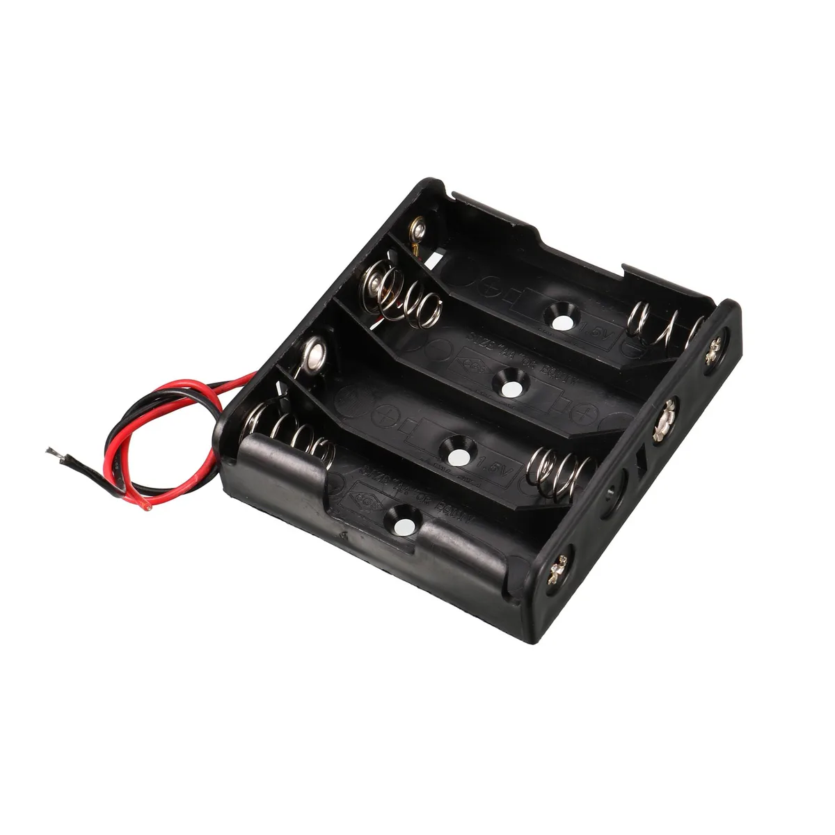 Unique-Bargains Unique-Bargains 4 x AA Battery Holder 6V Enclosed Wires — product photo