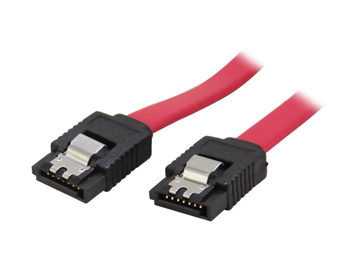 sakose sakose SATA-118C SATA cable 18" red locking latch — product photo