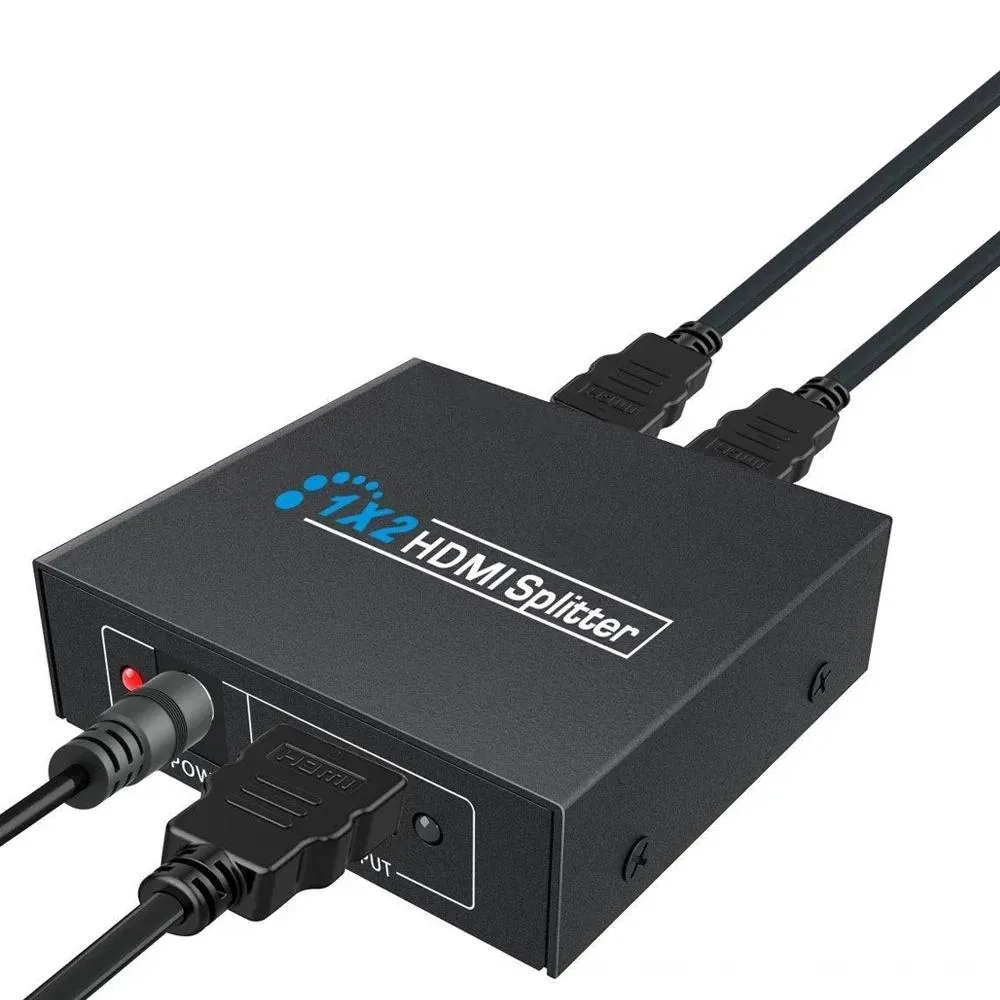 YINGHUA YINGHUA 1x2 HDMI Splitter 1080P 3D Metal Case KVM Switch — product photo