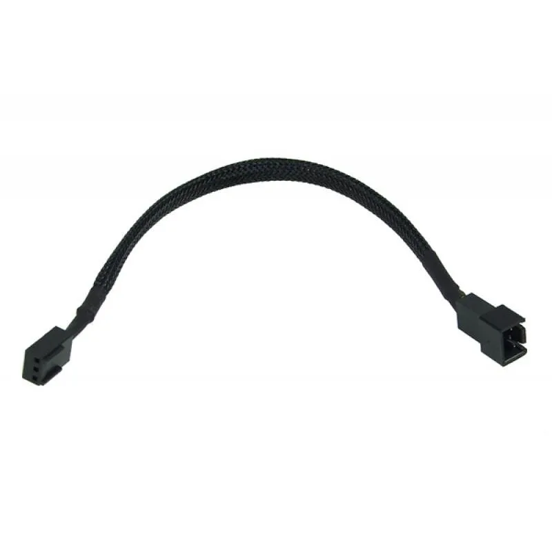 Phobya Phobya 81074 3-Pin Fan 12V to 5V Reducer 20cm Black — product photo