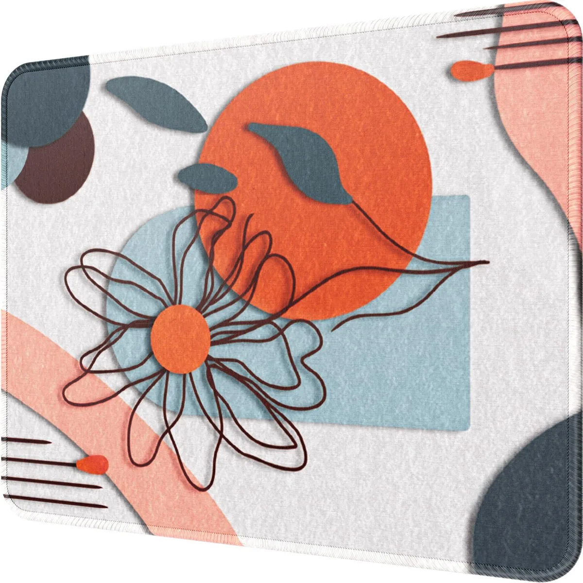 KEHIPI KEHIPI Mouse Pad Pastel Petals 8.5 x 11 in 3 mm — product photo