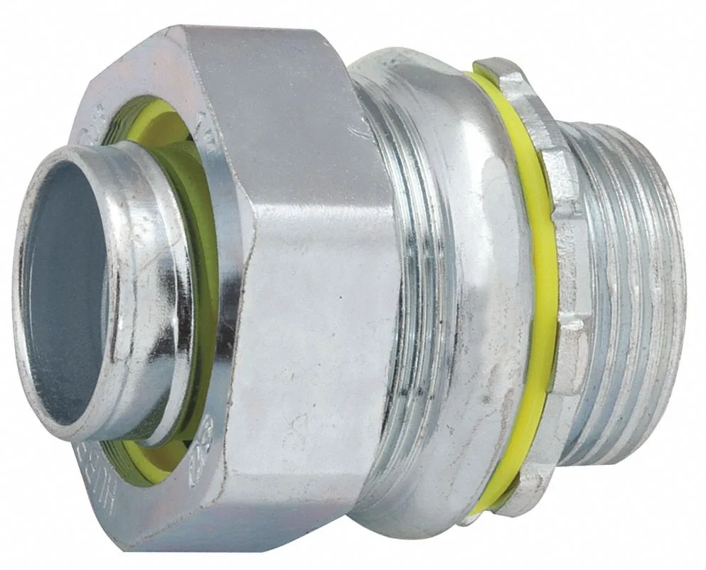 Hubbell Incorporated Hubbell Incorporated Raco 3405 Straight Liquid Tight Conduit Fitting 1-1/4 in Gray 2.200 — product photo