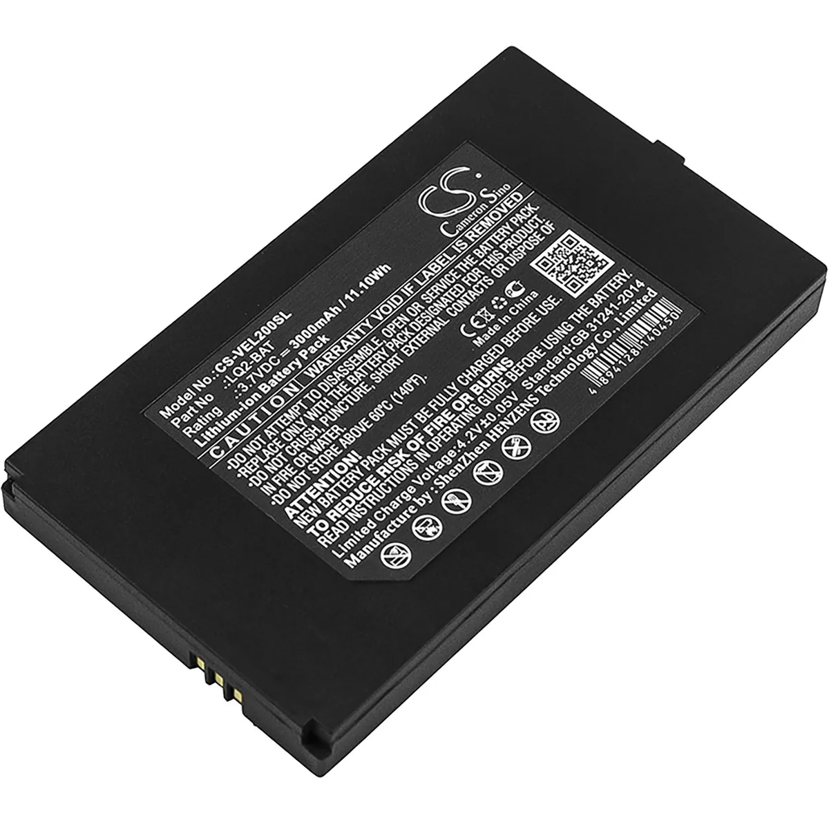 Cameron &amp; Co Cameron &amp; Co DS-CS-VEL200SL GPS Battery 3.7V 3000mAh — product photo