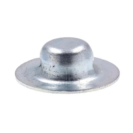Prime-Line Prime-Line 9078488 Axle Hat Push Nuts 1/4 in Zinc 100 Pack — product photo