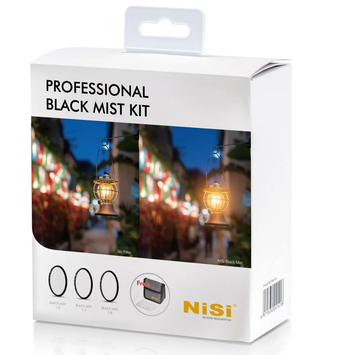 Nisi NiSi 67mm Professional Black Mist Filter Kit 1/2 1/4 1/8 — product photo