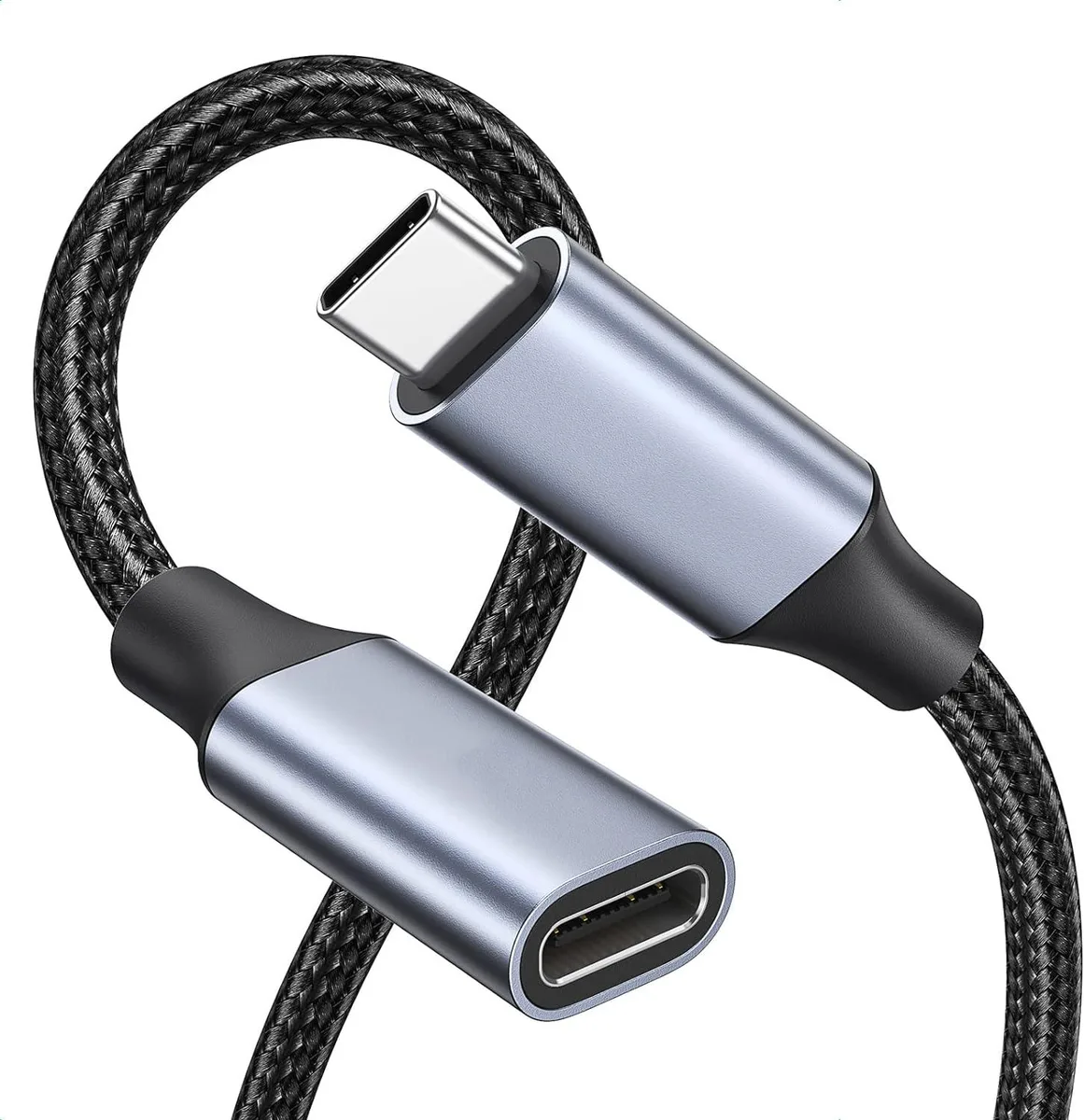 aibileec aibileec USB C Extension Cable 6.6F 10Gbps 100W 4K — product photo