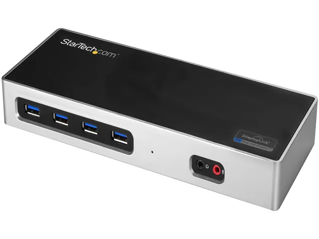 STARTECH STARTECH DK30A2DH dual 4K docking station with DisplayPort and HDMI — product photo