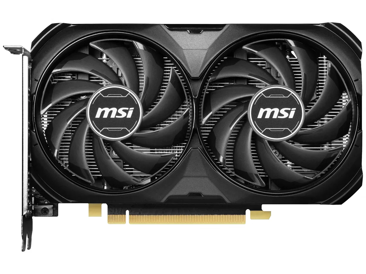 MSI MSI RTX 4060 Ti VENTUS 2X BLACK 8G OC graphics card — product photo