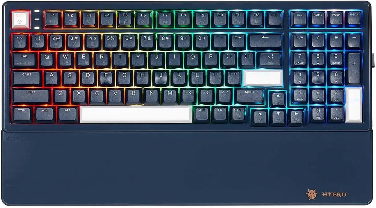 BFKK BFKK 99-Key Hot-Swappable Brown Switch Gaming Keyboard — product photo
