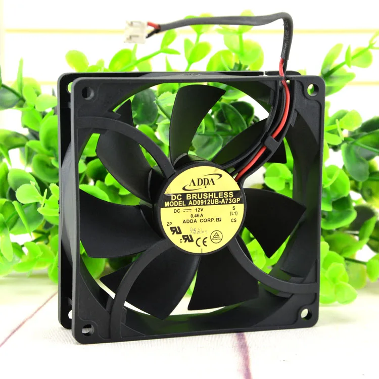 Fans Fans AD0912UB-A73GP 92mm 25mm 12V 0.46A case fan — product photo
