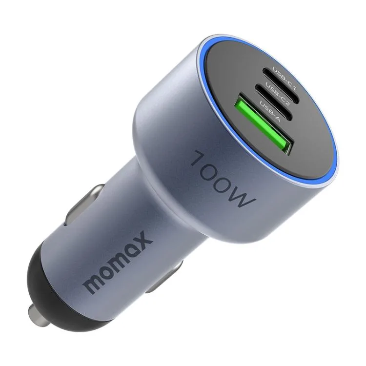 HAWEEL HAWEEL 100W Car Charger 2×USB-C + USB-A Car Electronics Accessory — product photo