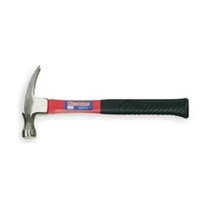 Westward 16 oz rip claw hammer with fiberglass handle and comfort grip