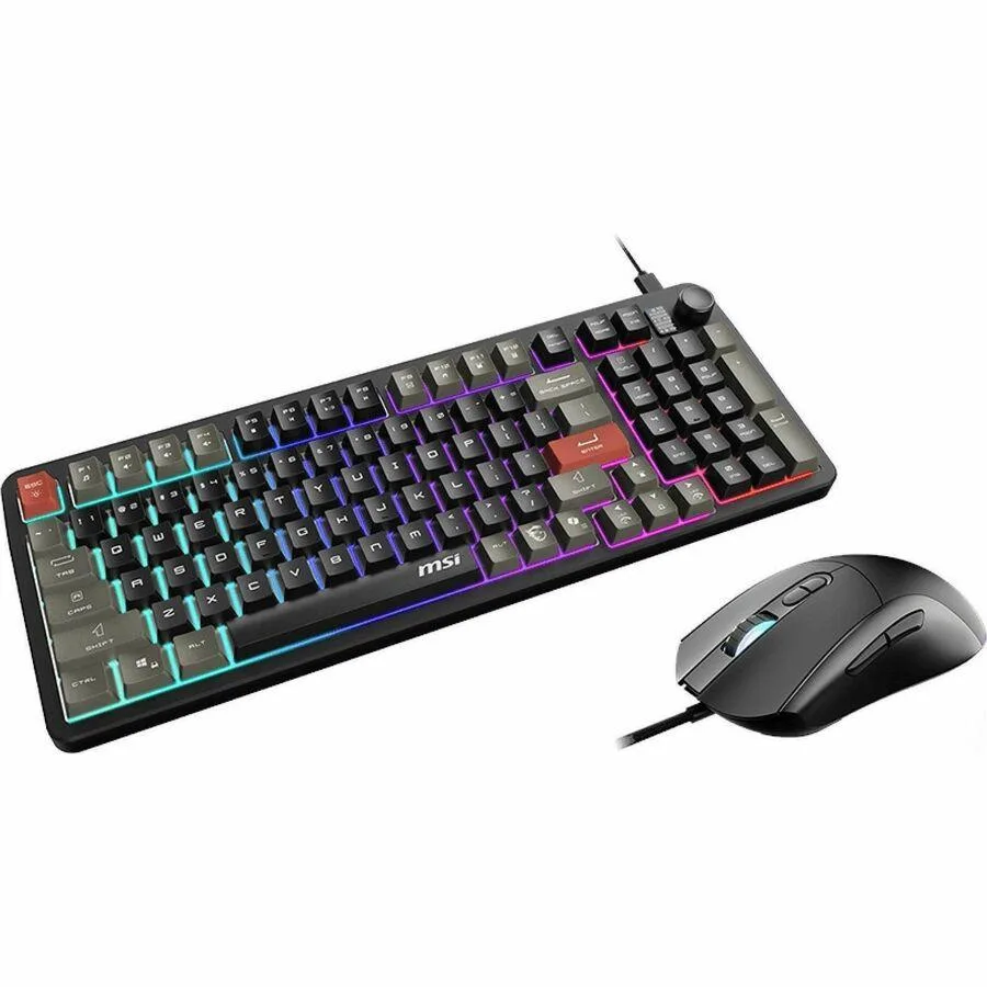 MSI MSI FORGE GK110 COMBO gaming keyboard & mouse — product photo