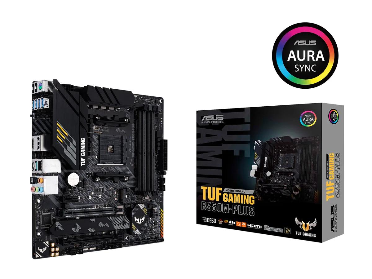 ASUS ASUS TUF GAMING B550M-PLU AMD motherboard — product photo