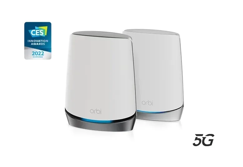 Netgear Inc. Netgear Inc. Orbi 750 Series RBK752P-100NAS mesh Wi-Fi system — product photo