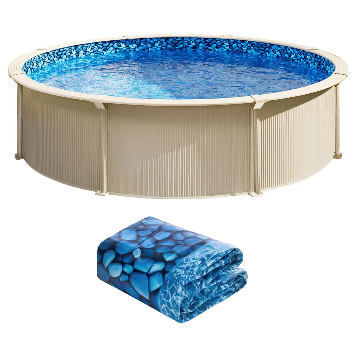 VEVOR VEVOR 33ft Round Pool Liner 52in Wall 0.32mm Vinyl — product photo