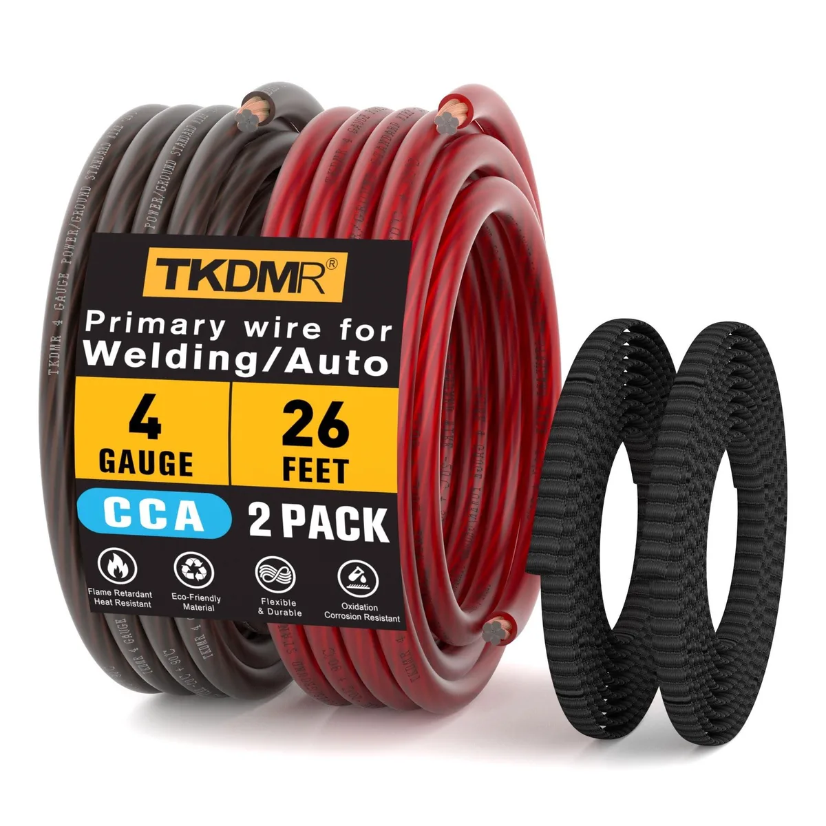 Barrow Mods Barrow Mods 2 in 1 Accessories 4 AWG CCA Wire Kit 26FT Red Black 300V — product photo