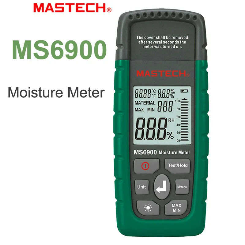 MASTECH MASTECH MS6900 Digital Moisture Meter 0–90% — product photo