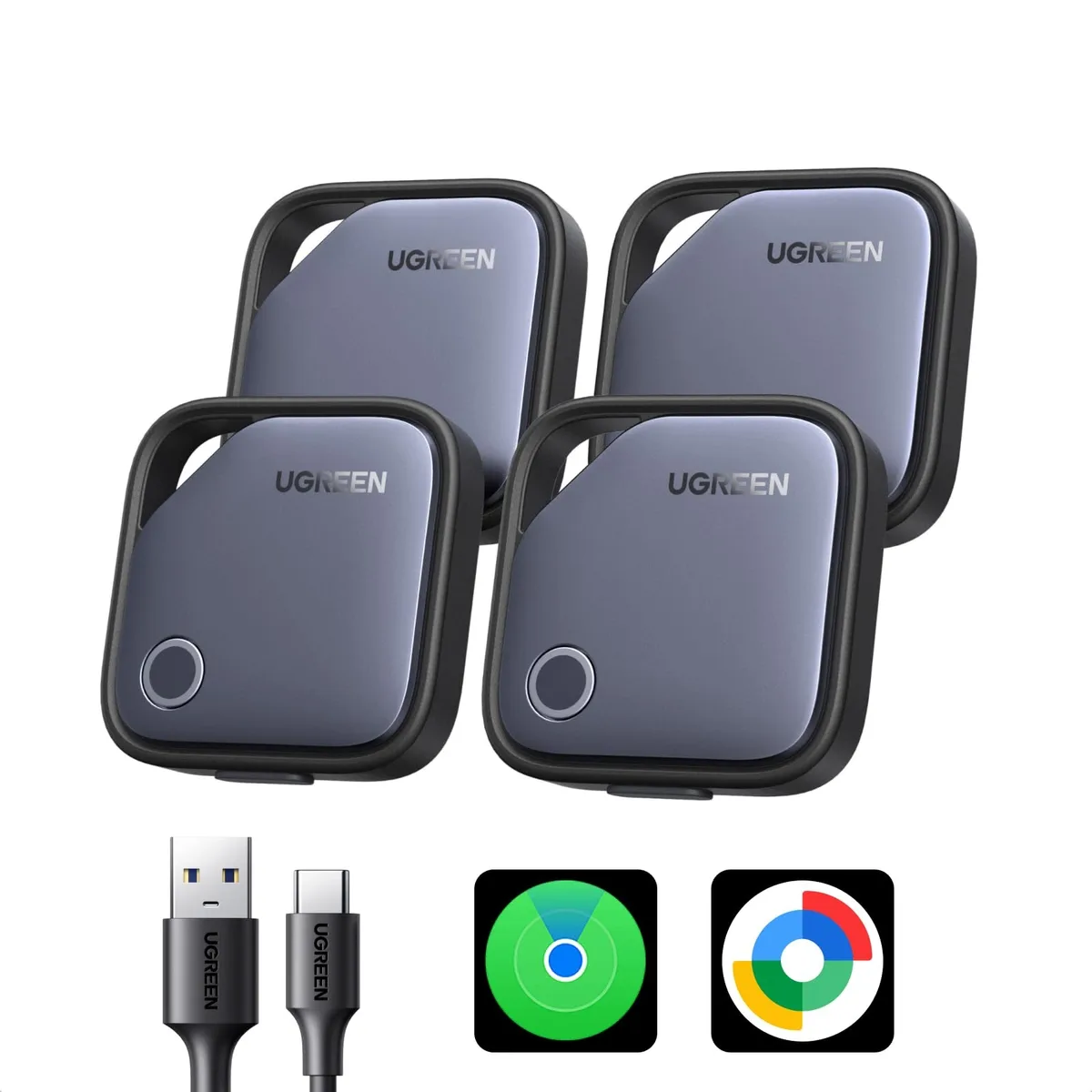 UGREEN 75646P Activity Tracker 4 Pack — product photo