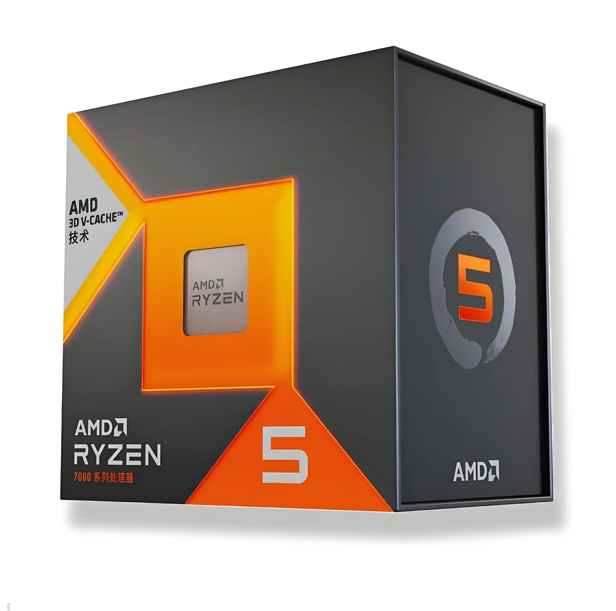 AMD AMD Ryzen 5 7600X3D 6-Core 4.7 GHz Socket AM5 65W desktop processor — product photo