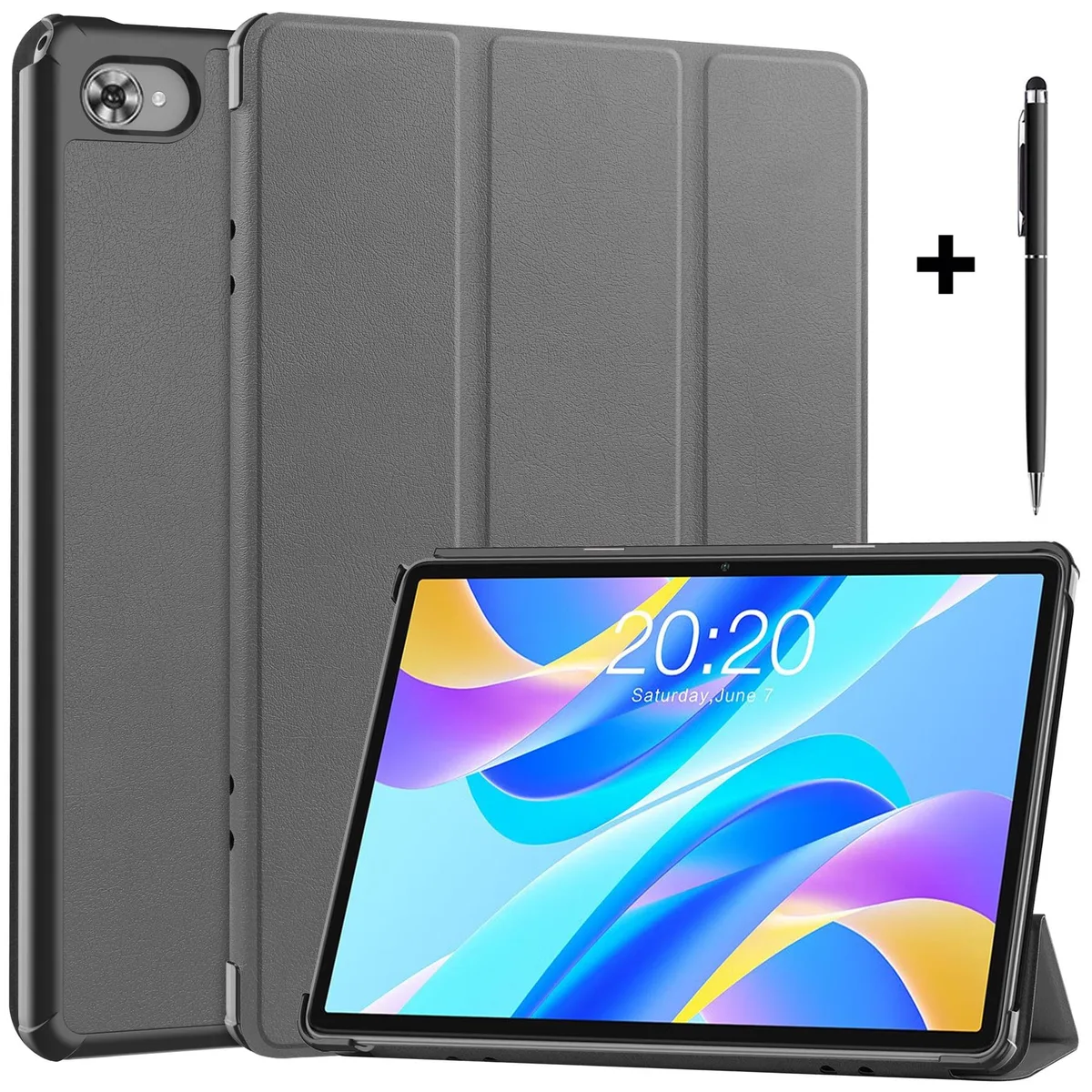 Werleo Werleo 10.1 inch Tablet Case for Teclast M40 Plus P30S P40HD Gray — product photo