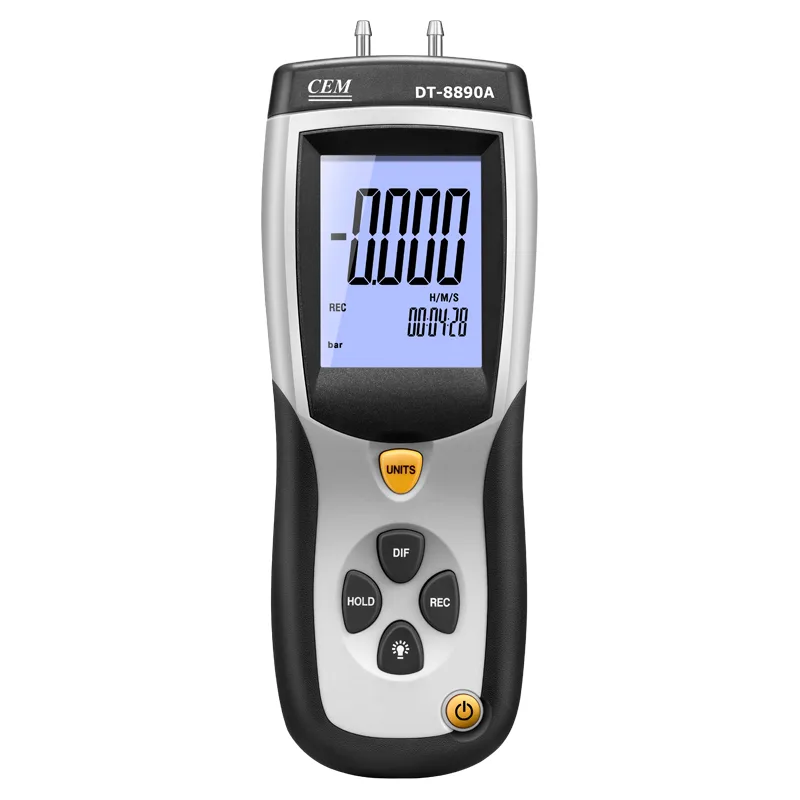 CEM CEM DT-8890A data logger differential pressure manometer 11 units — product photo