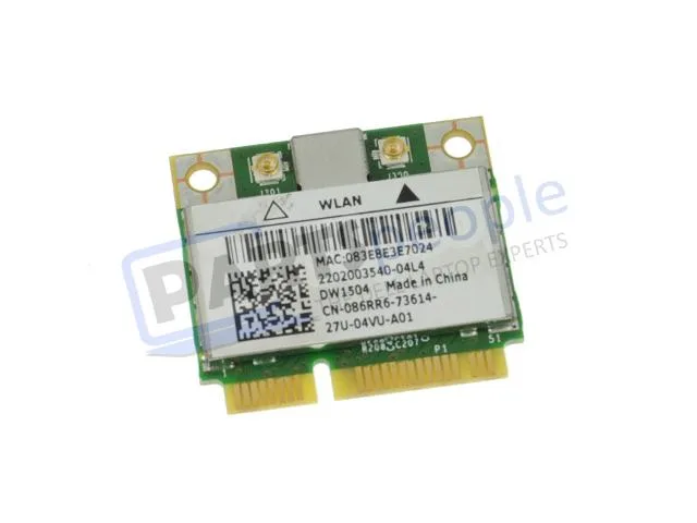 DELL DELL DW1504 802.11 b/g/n Half-Height Wi-Fi Adapter 86RR6 — product photo