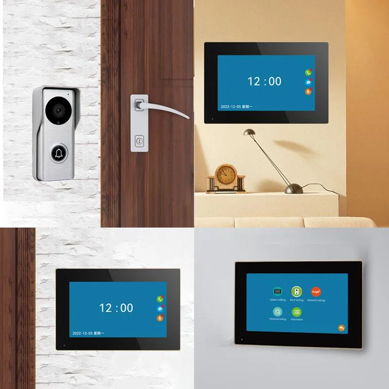 visiPower visiPower 10" 1080P Video Doorbell Intercom System 1 doorbell + 3 monitors — product photo