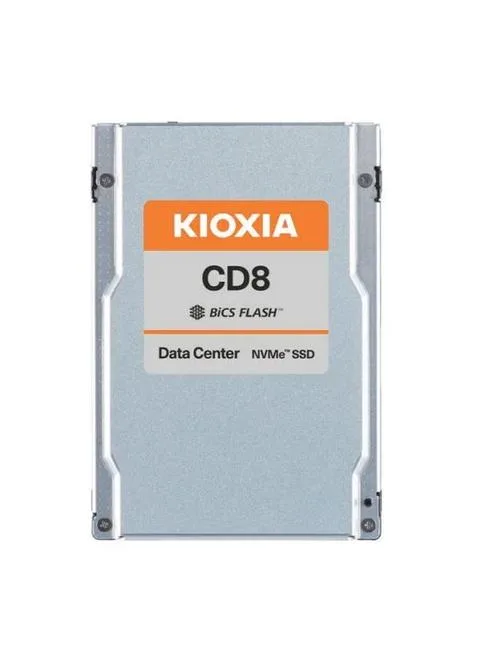 Kioxia Kioxia KCD8XRUG3T84 CD8-R 3.84TB PCIe 4.0 NVMe 2.5 2 in 1 accessory — product photo