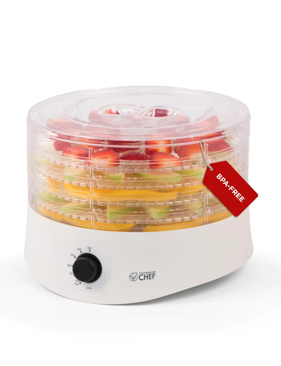  MAXI-MATIC CCD100W6 Food Dehydrator 5 Trays 280W White — product photo