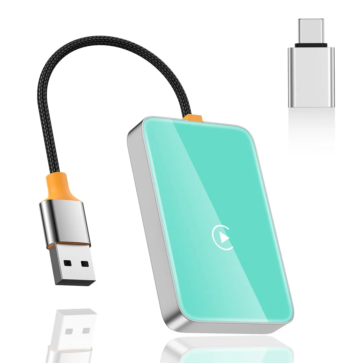  GOALBY CP10 Wireless CarPlay Adapter Lake Blue cell phones - unlocked — product photo