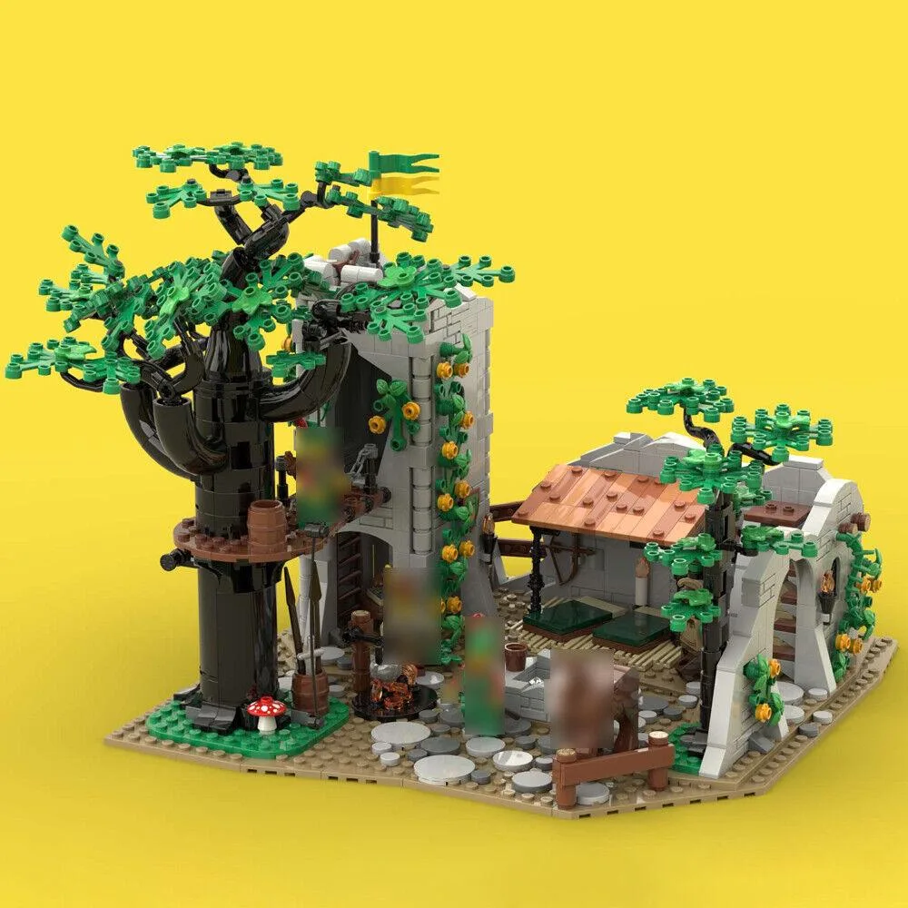 ZITIANYOUBUILD ZITIANYOUBUILD MOC-137009 Forest Men's Camp 1145 Parts Educational Building Set — product photo