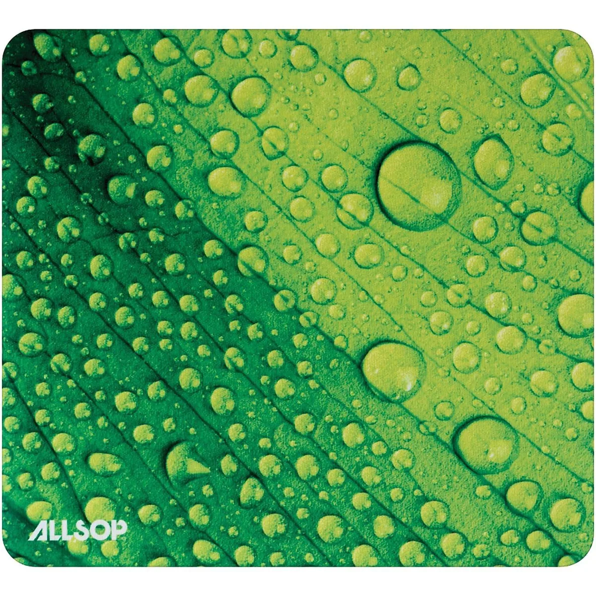 Allsop, Inc. Allsop, Inc. 31624 Mouse Pad Leaf Raindrop 8.5 x 8 x 0.10 in — product photo