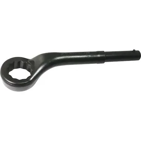 Gray Tools 55 mm 12-point 45° offset strike-free leverage wrench, black oxide finish