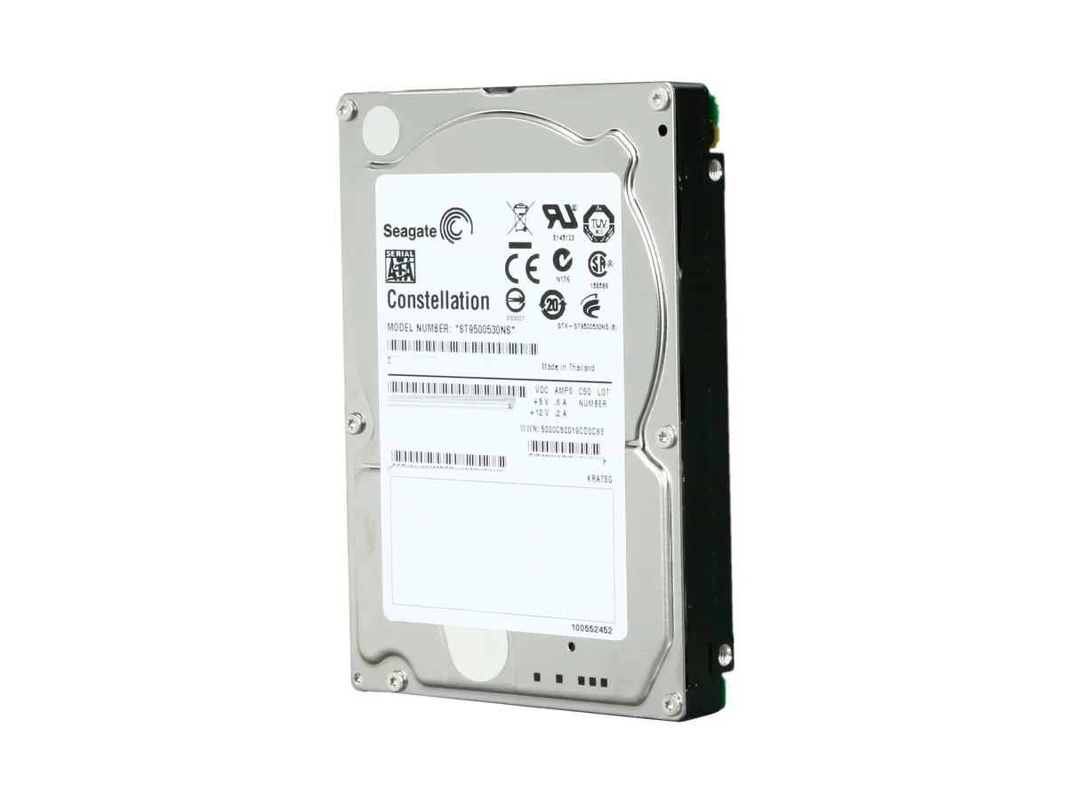Seagate Seagate Constellation ST9500530NS 500GB 7200 RPM 32MB SATA 3.0Gb/s 2.5" laptop hard drive — product photo