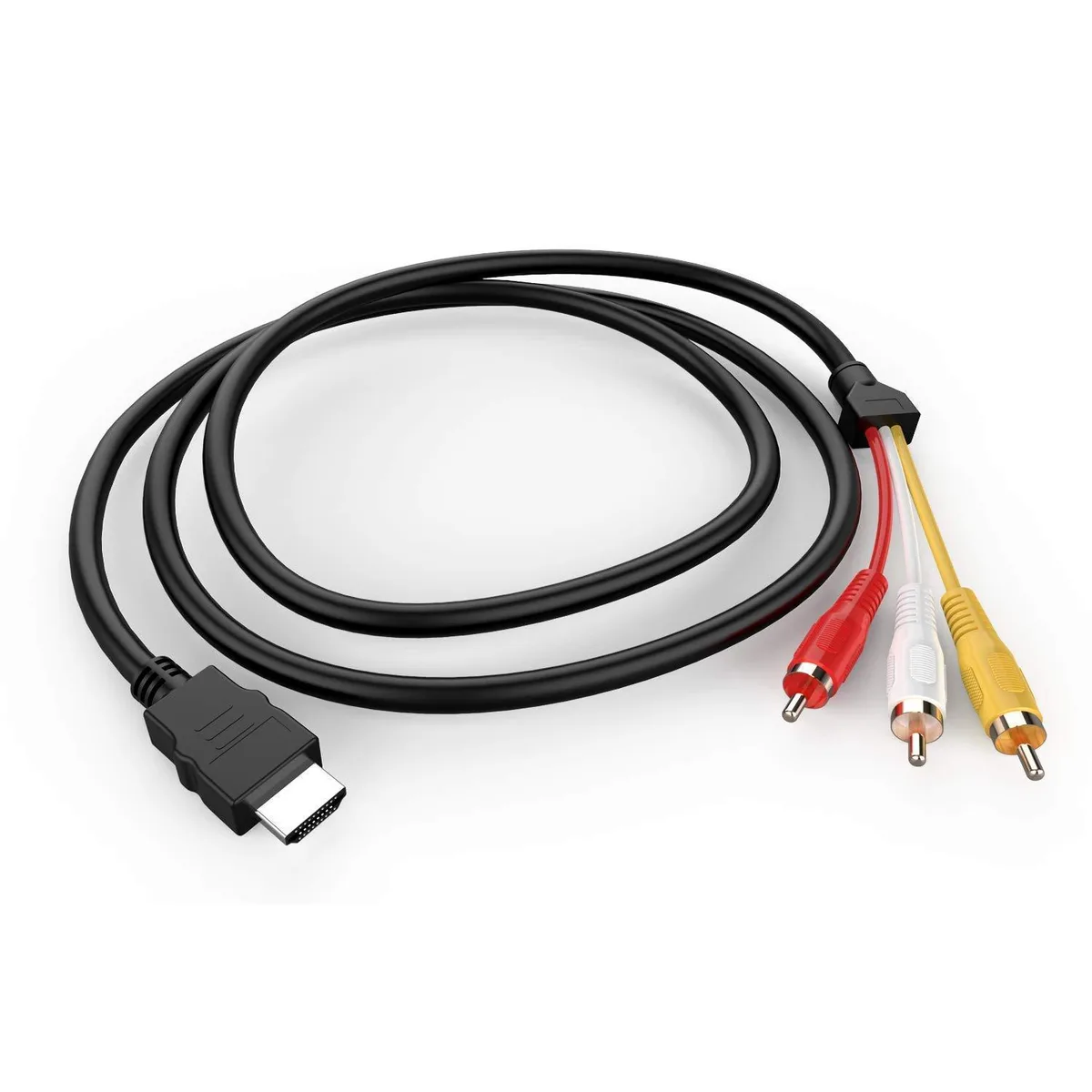 SNLLMZI HDMI to 3 RCA Cable 5ft 1.5m 1080p — product photo