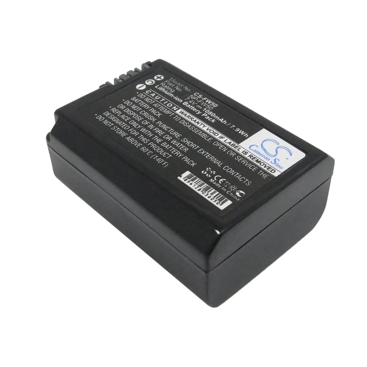 Cameron &amp; Co Cameron &amp; Co DS-CS-FW50 camera battery 7.4V 1080mAh — product photo