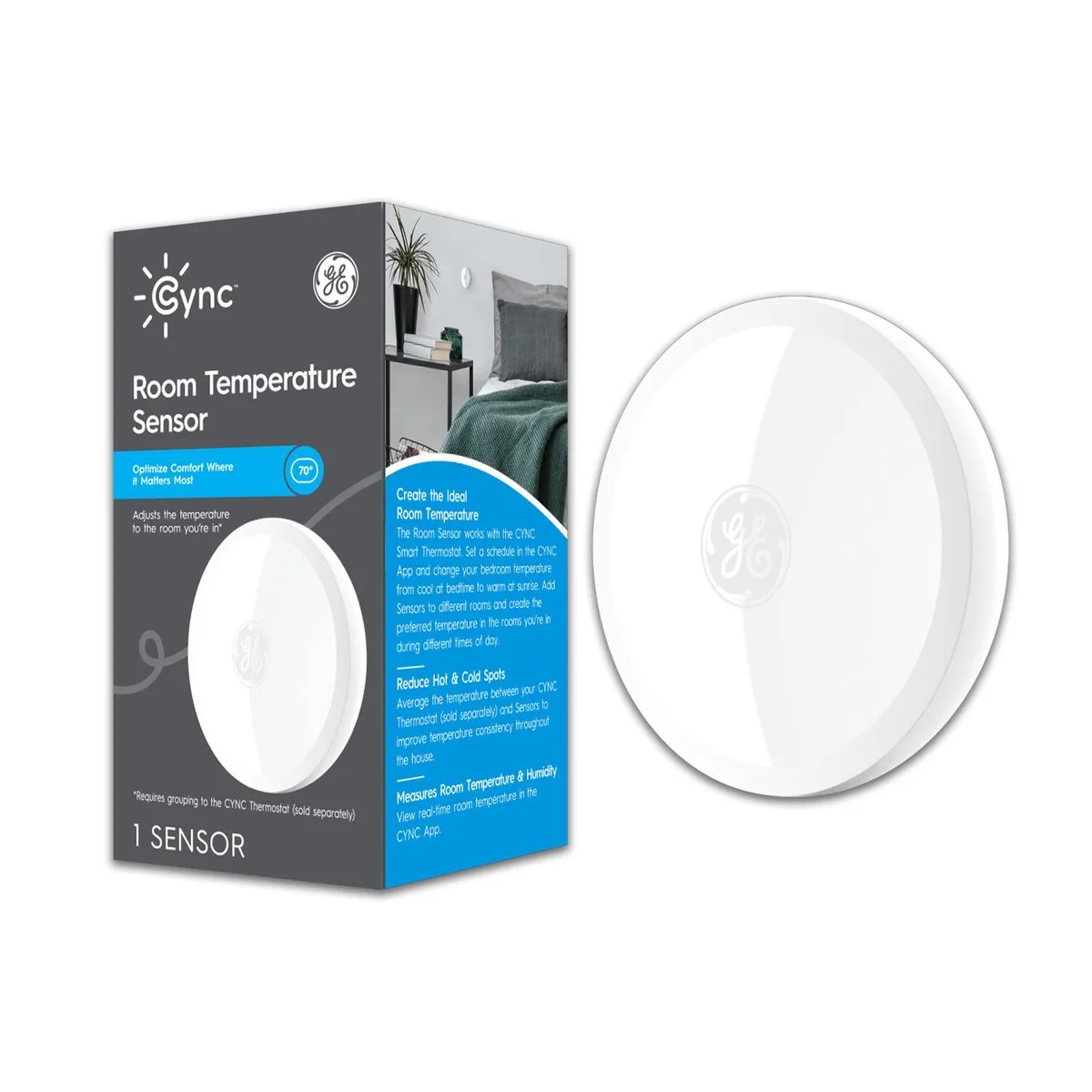 GE Lighting GE Lighting Cync Thermostat Room Temperature Sensor — product photo